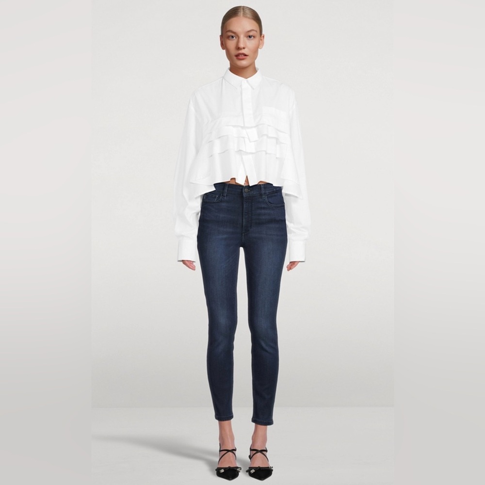 DL1961 - Dark Blue Skinny Jeans - Farrow Skinny Ankle Jeans - size 30